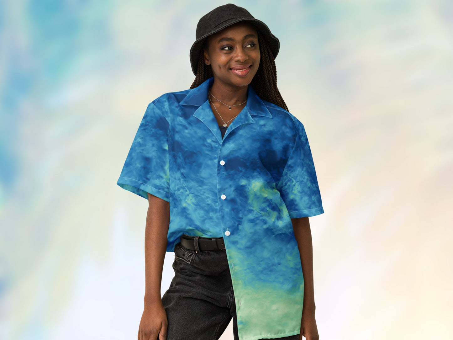 Tie Dye Turbulence Hawaiian Shirt