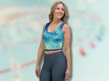 Turbulent Flow Crop Top