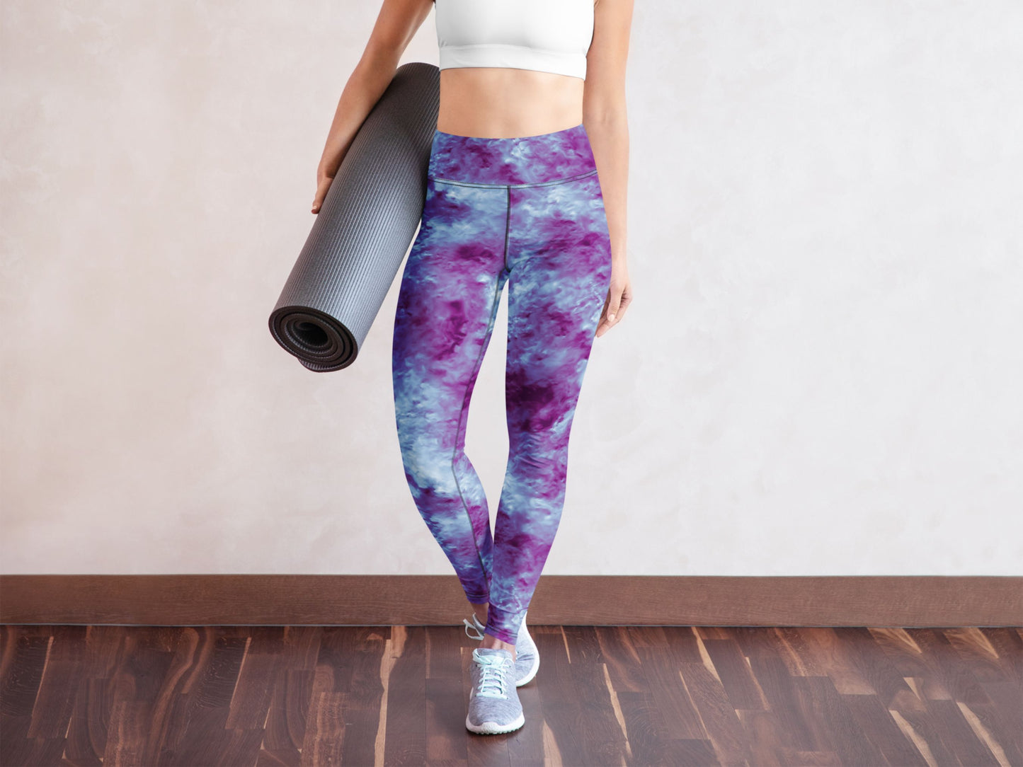 Tie Dye Galaxy Turbulence High Waisted Leggings