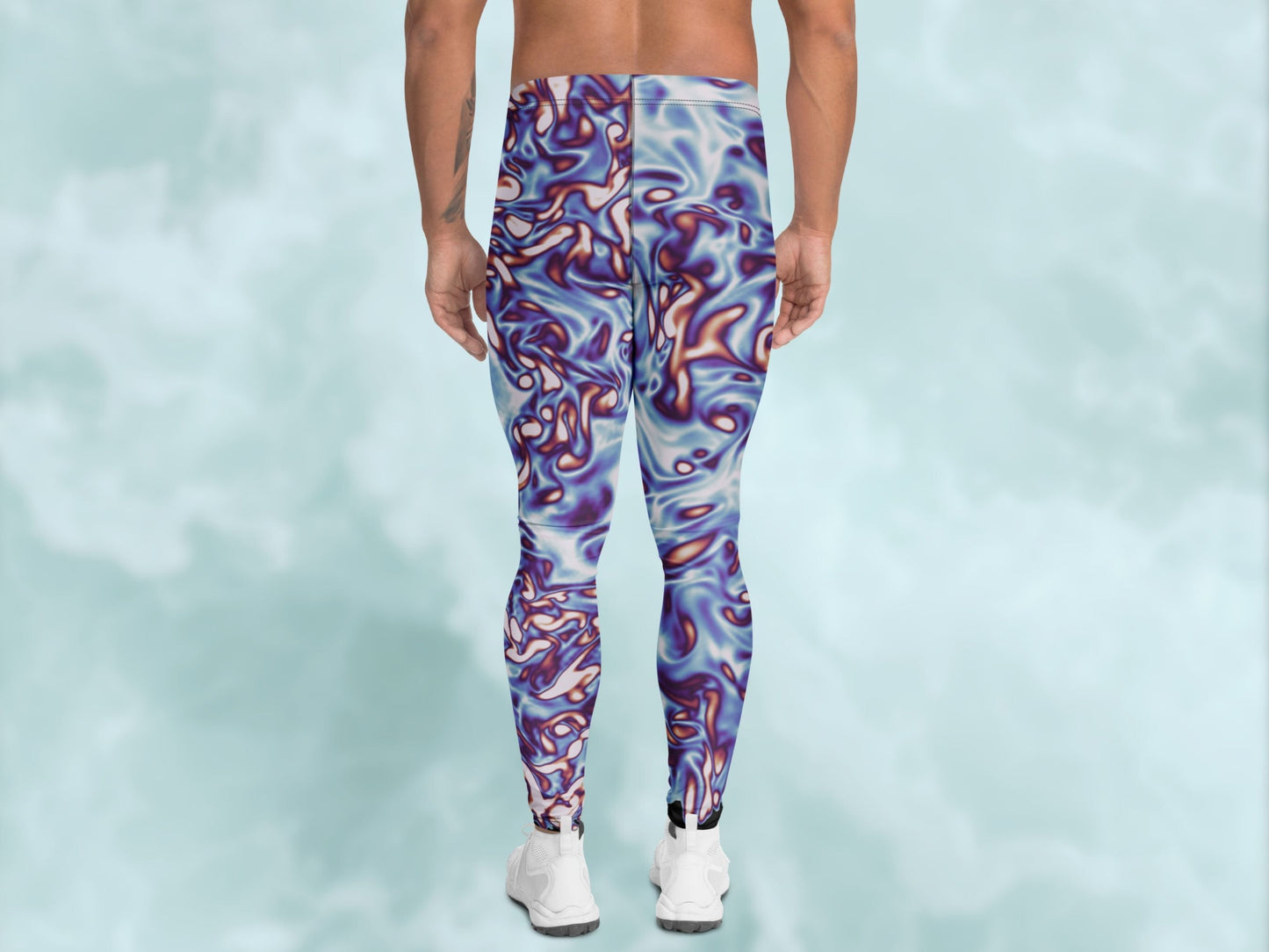 Vorticity Twilight Turbulence Men’s Leggings