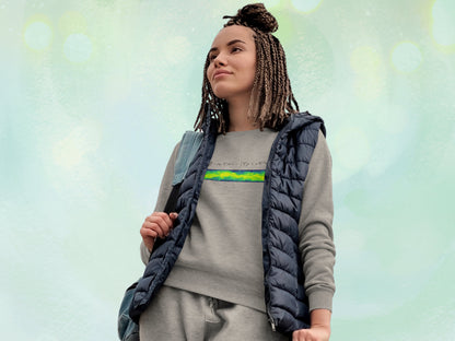 Navier-Stokes Unisex Sweatshirt, Geeky Pullover Jersey for Flow Physics Fluid Mechanics, Fleece Interior Cotton Sweater, Gift for Physicist