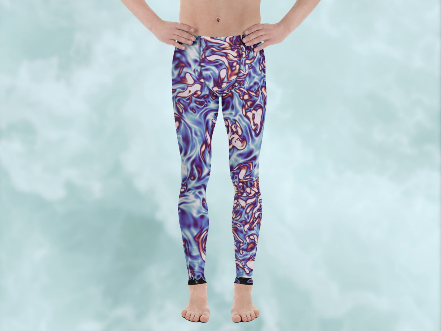 Vorticity Twilight Turbulence Men’s Leggings