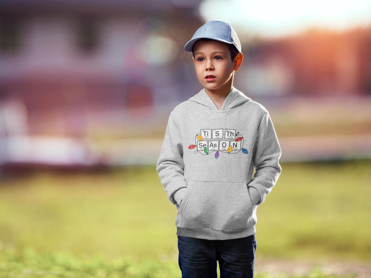 Periodic Table Holiday Sweatshirt for Kids