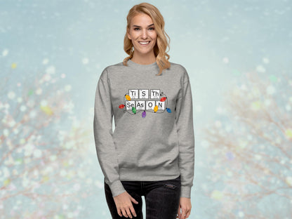 Periodic Table Holiday Sweatshirt for Adults