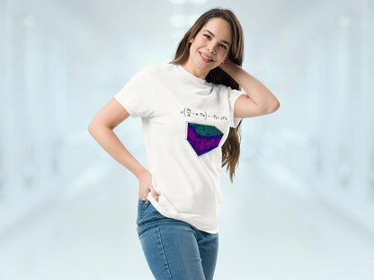 Navier-Stokes equation Mechanical Engineering Science Tee, Unisex Short-Sleeve Shirt, Geeky T-Shirt for Flow Physics Fluid Mechanics Lovers