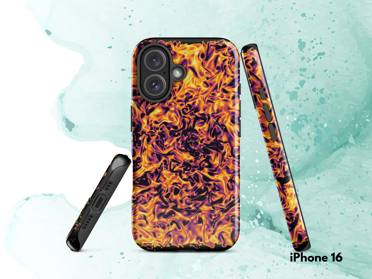 Induction Compatible Turbulence Magsafe iPhone Case for iPhone Pro, Pro Max, Pro Plus, air