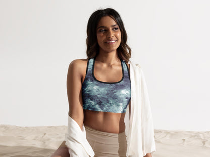 Turbulence Tie-Dye Yoga Set, High-Waist Leggings and Sports Bra