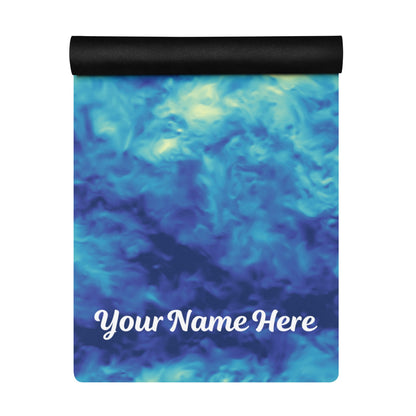 Customizable Antislip Turbulence Tie-Dye Exercise Yoga Mat