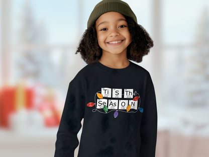 Periodic Table Family Matching Navy Holiday Sweatshirt