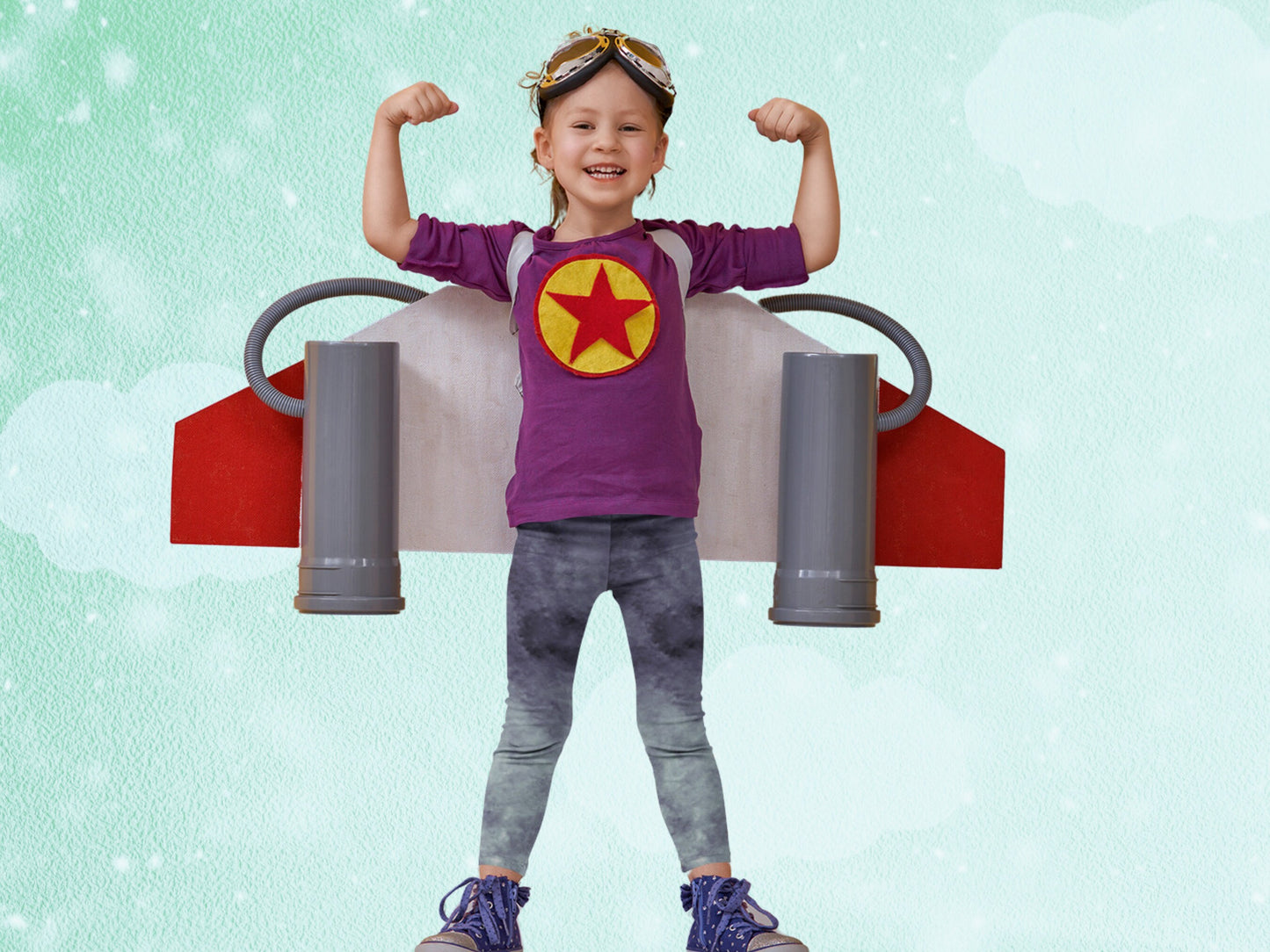 Gradient Classic Turbulence Kids Leggings