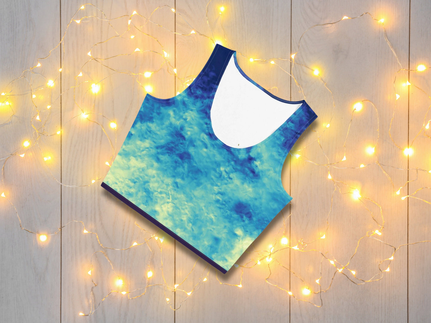 Turbulent Flow Crop Top