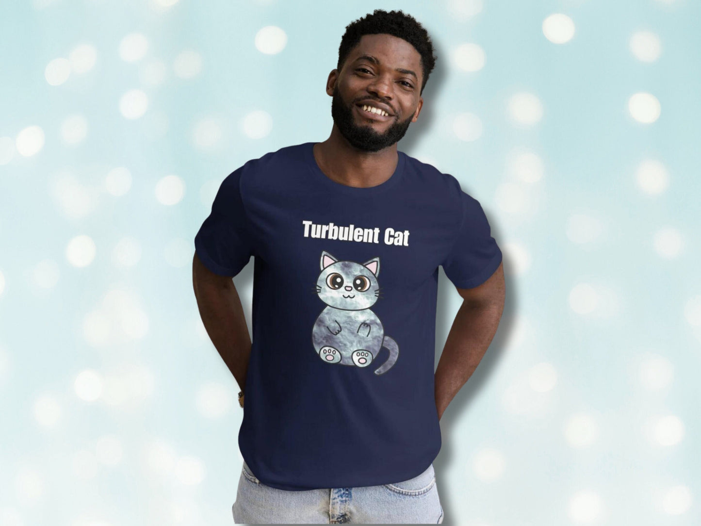 Turbulent Cat - Nerdy T-Shirt