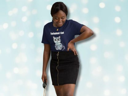 Turbulent Cat - Nerdy T-Shirt