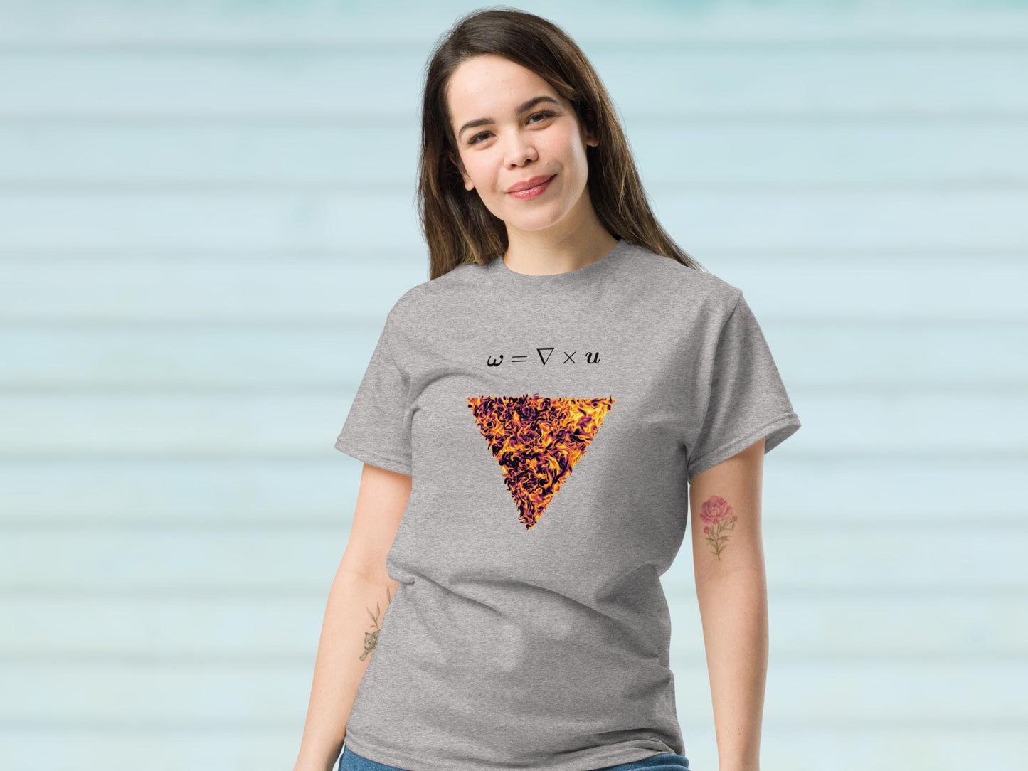 Unisex Vorticity Turbulence Tee