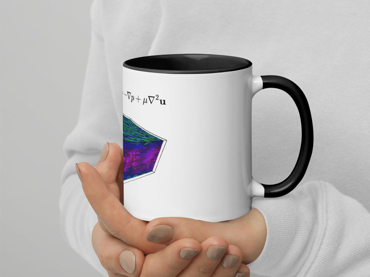 Navier–Stokes Flow Mug