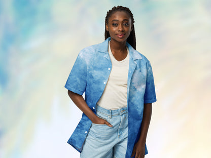 Tie Dye Turbulence Hawaiian Shirt