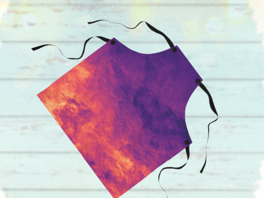 Turbulent Tie Dye Apron