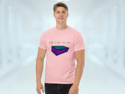 Navier-Stokes equation Mechanical Engineering Science Tee, Unisex Short-Sleeve Shirt, Geeky T-Shirt for Flow Physics Fluid Mechanics Lovers