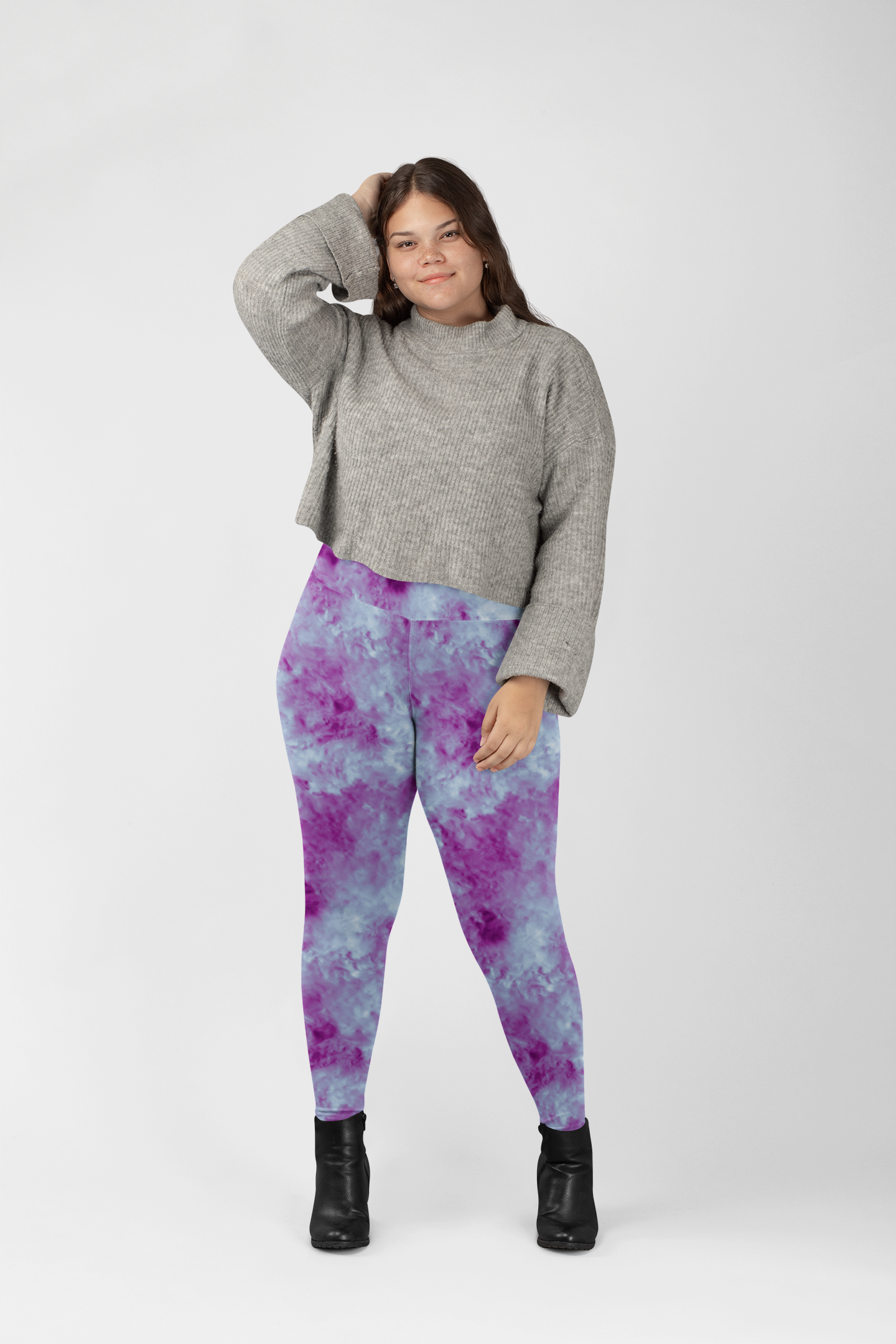 Tie Dye Galaxy Turbulence High Waisted Leggings